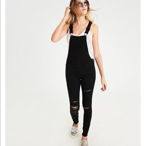 super stretch jegging/overalls